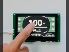 صفحه نمایش 4.3 اینچی Uart Tft با رزولوشن 480x272 رابط TTL، 8N1 UART، CMOS/3.3V TTL