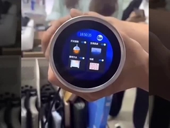 صفحه نمایشگر گرد 2.1 اینچی TFT با سیستم لینوکس، وضوح 480x480، رابط RGB