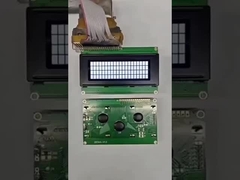 2.5 اینچ 20x4 نماد ماژول ال سی دی نمایش STN زرد / آبی 1/16 وظیفه,1/5 تعصب