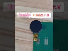 0.95 اینچ دور Tft صفحه نمایش LCD 128 * 128 رزولوشن، 1000c/d نور خورشید قابل خواندن 4SPI رابط