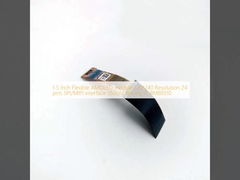 1.5 اینچ ماژول انعطاف پذیر AMOLED 120 * 240 رزولوشن 24 پین رابط SPI / MIPI 350c / d رانندگی IC RM69310