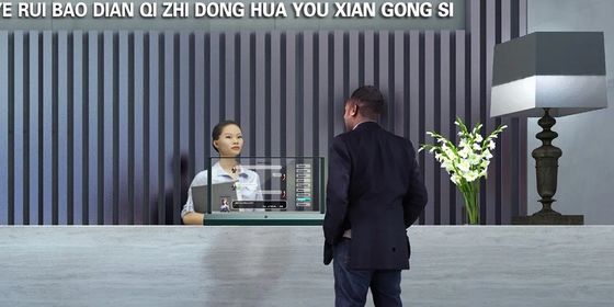 20.8-inch Transparent OLED Panel with 1280*720 Resolution and 300 Nits Brightness Double-Sided Screen