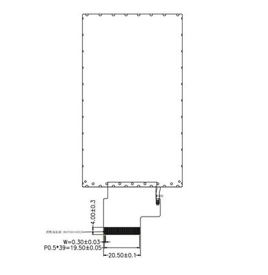 3.97 Inch IPS TFT Module with 480x800 Resolution and RGB Interface for High Quality Display