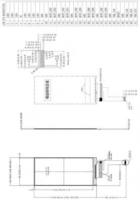5.0" IPS TFT LCD Module with 720x1280 Resolution, 4-MIPI Interface, and 350nit Brightness
