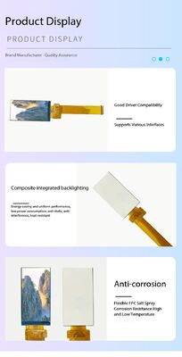 1.9 Inch TFT Color Display with 170(RGB)*320 Resolution and RGB Interface