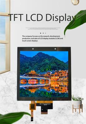 صفحه نمایش رنگی IPS TFT 3.95 اینچی با رزولوشن 480*480، رابط MIPI و روشنایی 400 نیت