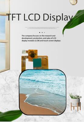 1صفحه نمایش TFT IPS 83 اینچی با وضوح 240x284 و روشنایی 400nit صفحه LCD TFT