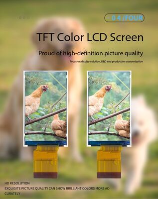 صفحه نمایش IPS TFT 2.7 اینچی با رزولوشن 240x960 و روشنایی 260 نیت، رابط RGB 8 بیتی