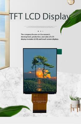 صفحه نمایش 3.05 اینچی IPS TFT با روشنایی بالا با رزولوشن 480(RGB)x640 550nits رابط RGB/MIPI ST7701P IC All view 6LEDS تجهیزات پزشکی