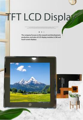 صفحه نمایش 3.4 اینچی IPS TFT با روشنایی بالا با رزولوشن 480(RGB)x480 و رابط MIPI 550nits ST7701SN-G5-1 IC 8LEDS All View لوازم خانگی هوشمند