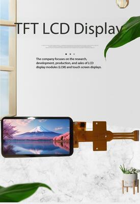 نمایشگر 3.5 اینچی IPS TFT با رزولوشن TP 720(RGB)x1280 و رابط MIPI 380nits ST7703 IC 10LEDS All View Test Intrument